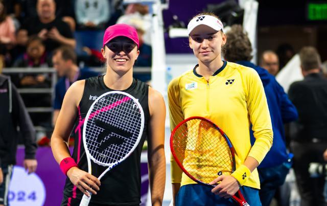 斯瓦泰克多哈夺冠创一纪录 莱巴金娜领跑胜场榜